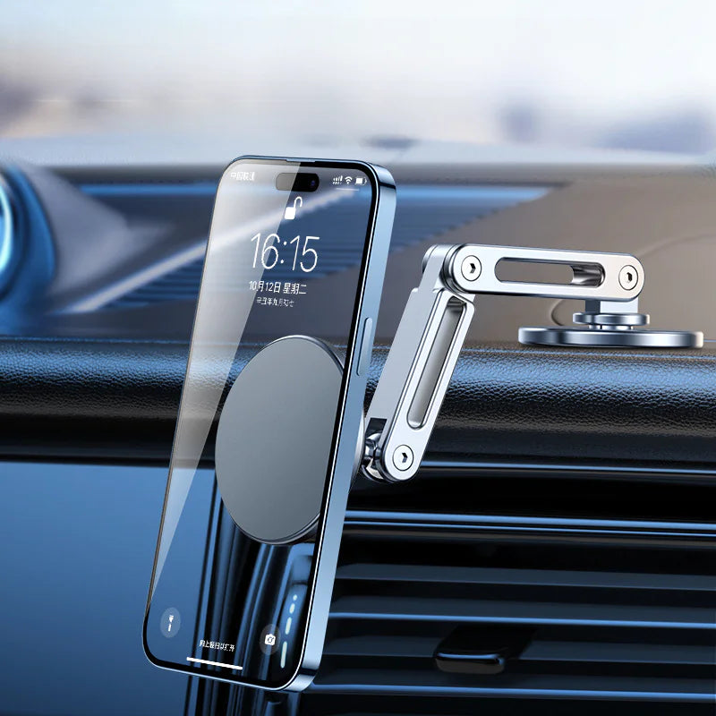 Magnetic Car Phone Holder with 360° Rotation