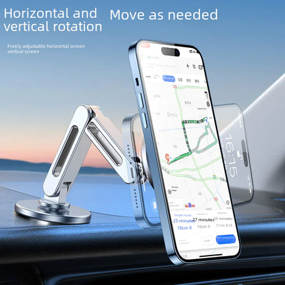 Magnetic Car Phone Holder with 360° Rotation